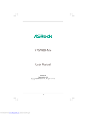 ASRock 775V88-M+ User Manual