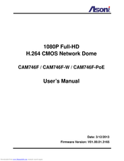 Asoni CAM746F-W User Manual