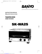 SANYO SK-WA2S Instruction Manual