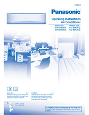 Panasonic CU-S18JKQ Operating Instructions Manual