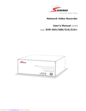 SEEnergy SVR-516 User Manual