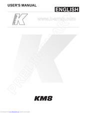 K-Array KM8 User Manual