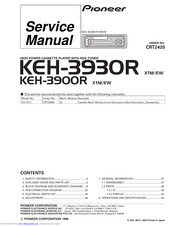 Pioneer KEH-3930RX1M/EW Service Manual
