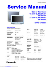 Panasonic TX-29PN1D Service Manual