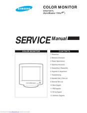 Samsung SyncMaster 700s Plus Service Manual