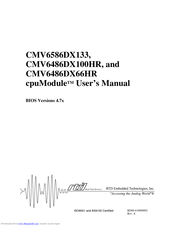 RTD CMV6486DX66HR User Manual