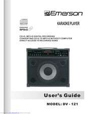 Emerson DV - 121 User Manual