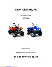 HER CHEE 2002 ATV-320 U Service Manual
