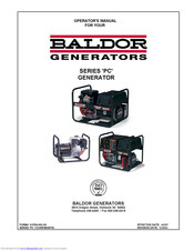 Baldor PC25B Operator's Manual