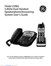 Ge 25982 User Manual