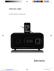 John Lewis Internet Radio Instruction Manual