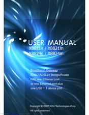 XAVi X8821m User Manual