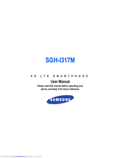 Samsung SGH-I317M User Manual