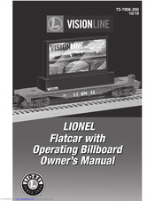 Lionel VISION Line Flatcar Owner's Manual