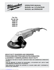 Milwaukee 6089-31 Operator's Manual