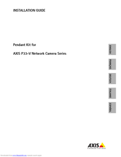 Axis P33-V Series Installation Manual