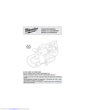 Milwaukee 0729-20 Operator's Manual