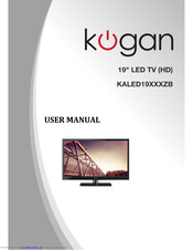 Kogan KALED19XXXZB User Manual