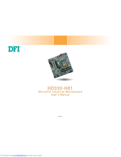 DFI HD330-H81 User Manual