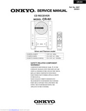 Onkyo CR-N1 Service Manual