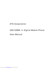 Zte C88 User Manual