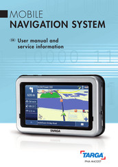 Targa PNA-M4320T User Manual And Service Information