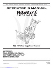 White Outdoor 10.5-30SW Operator's Manual