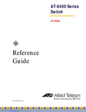 Allied Telesis AT-8413 Reference Manual