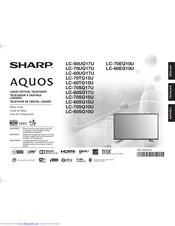 Sharp Aquos Lc 70uq17u Manuals Manualslib