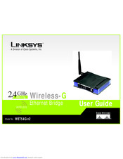 Linksys WET54Gv2 User Manual