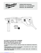 Milwaukee 5262-20 Operator's Manual