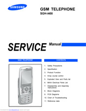 Samsung SGH-i400 Service Manual