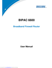 Billion BIPAC 6600 User Manual