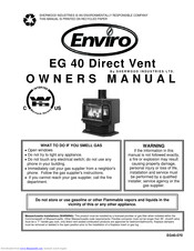 Enviro EG-40 Owner's Manual