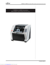 Fujitsu FI-5900C Consumable Replacement And Cleaning Instructions