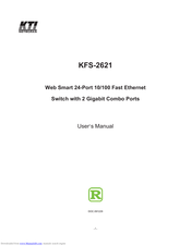 KTI Networks KFS-2621 User Manual