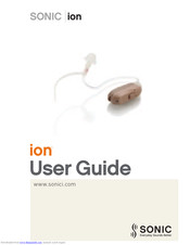Sonic Ion User Manual