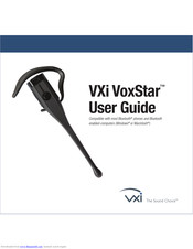 VXI VoxStar User Manual