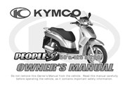 KYMCO PEOPLE S 125 Owner's Manual