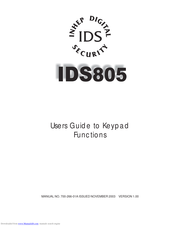 IDS IDS805 User Giude