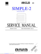 Aiwa AM-CL33 Service Manual