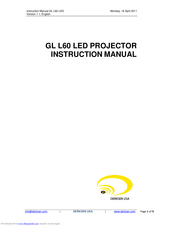 Derksen USA GL L60 Instruction Manual
