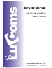 Daewoo LuComs CML-710 Service Manual
