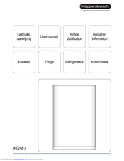 Kuppersbusch IKE248-7 User Manual