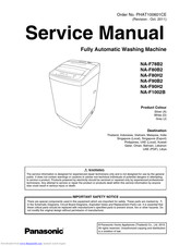Panasonic NA-F78B2 Service Manual