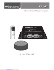 LightSpeed Technologies FP 100 User Manual