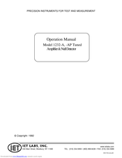 iET 1232-AP Operation Manual