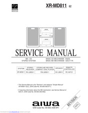 Aiwa RX-LMD811 Service Manual