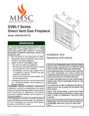 MHSC 400DVBLNV7CE Installation And Operating Instructions Manual