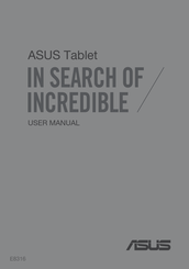 Asus E8316 User Manual
